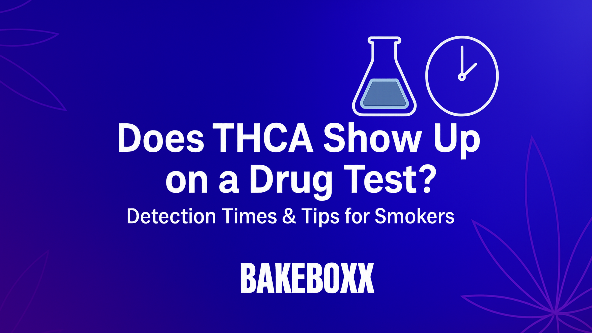 Does THCA Show Up on a Drug Test?
